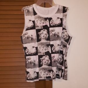 Reversible Marilyn Monroe tank top